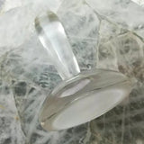 Glass Muller, Mineral Pigment Powder Muller For Painting, Tempra,Thang-ga,Pestle,Give Scraper For Gift