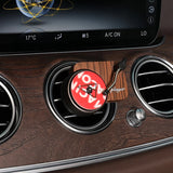 Customized Logo CD Car Air Freshener Perfume Record Player Car Fragrance Clip Vinyl Spin Phonograph Air Vent Outlet Aromatherapy
