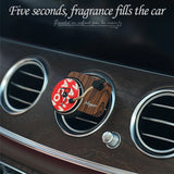 Customized Logo CD Car Air Freshener Perfume Record Player Car Fragrance Clip Vinyl Spin Phonograph Air Vent Outlet Aromatherapy
