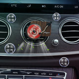 Customized Logo CD Car Air Freshener Perfume Record Player Car Fragrance Clip Vinyl Spin Phonograph Air Vent Outlet Aromatherapy