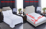 White Egyptian Cotton Bedding Sets Queen King Size Embroidery Duvet Cover Flat/Fitted Sheet Bed Linen Hotel Style Home Textiles