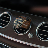 Customized Logo CD Car Air Freshener Perfume Record Player Car Fragrance Clip Vinyl Spin Phonograph Air Vent Outlet Aromatherapy