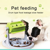 Pet Dog Automatic Feeding Food Bowls for Dogs Puppy Slow Down Eating Feeder Cat Bowl Prevent Obesity Dogs Supplies Dropshipping