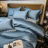 White Egyptian Cotton Bedding Sets Queen King Size Embroidery Duvet Cover Flat/Fitted Sheet Bed Linen Hotel Style Home Textiles