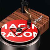 Customized Logo CD Car Air Freshener Perfume Record Player Car Fragrance Clip Vinyl Spin Phonograph Air Vent Outlet Aromatherapy