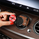 Customized Logo CD Car Air Freshener Perfume Record Player Car Fragrance Clip Vinyl Spin Phonograph Air Vent Outlet Aromatherapy