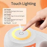 ROJECO Automatic Retractable Dog Leash LED Luminous Leading Fashion Light Straps For Dog Puppy Pet Flexi Walking Running Lead