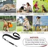 Dog Whistle 2 Pack Adjustable Ultrasonic Whistle To Stop Barking for Dogs Ultrasonic Silent Control for Dogs Black Strap Lanyard